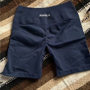AUROLA Women's Navy Athletic Shorts